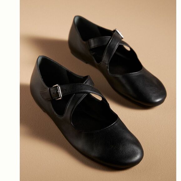 NEW Maeve criss cross ballet flats - Picture 1 of 12